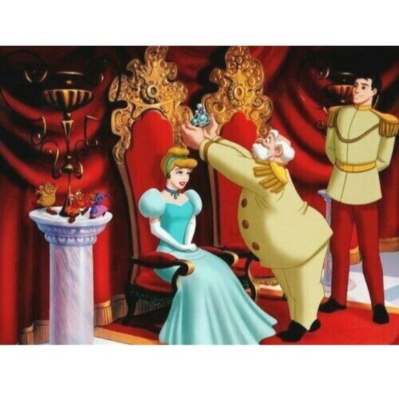*3 for $30!* Disney Princess Cinderella II Exclusive 4 Lithograph Portfolio Set - Picture 4 of 10
